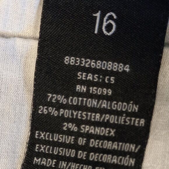 Rocking Denim Womens 16 Distressed Embroidered & Fancy Buttoned Pockets - Picture 4 of 11